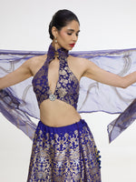 Handwoven Indigo Blouse