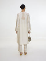 Handwoven White Kurta Set