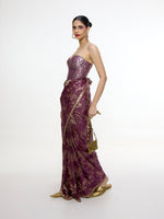 Handwoven Cocoa Brown Saree