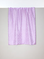 Handwoven Lavendar Tanchoi Banarasi Fabric