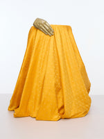 Handwoven Gold Silk Fabric