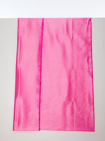 Handwoven Hot Pink Emboss Fabric