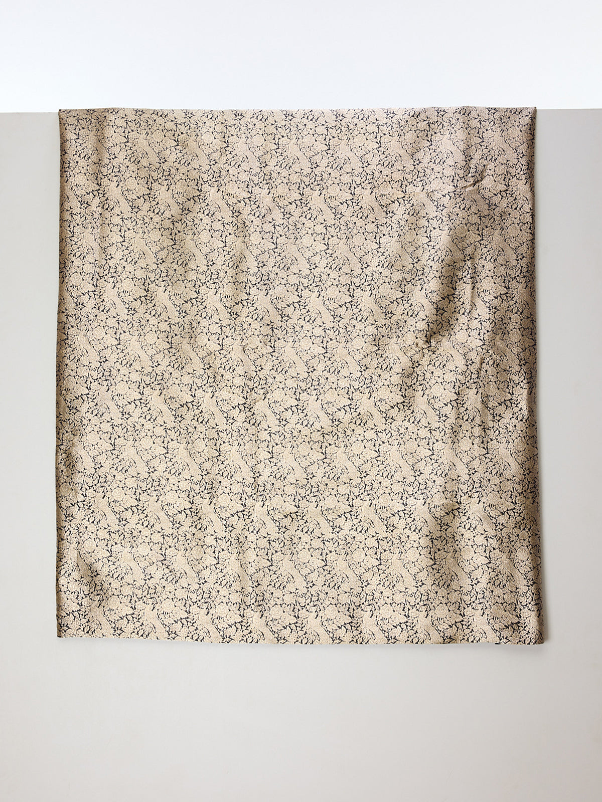 Handwoven Midnight Emboss Fabric