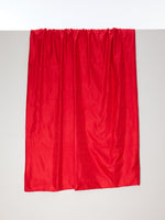 Handwoven Red Tanchoi Banarasi Fabric