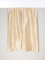 Handwoven Beige Silk Fabric