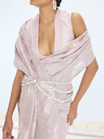 The Diana Saree In Mauve
