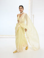 The Serena Saree In Lemon