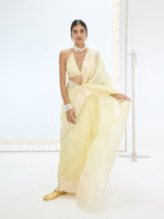 The Serena Saree In Lemon