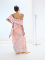 The Lexi Saree In Peach