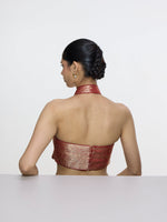 Handwoven Crimson Red Blouse