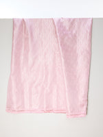 Handwoven Soft Pink Emboss Fabric