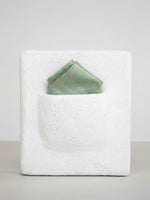 Handwoven Aqua Blue Silk Pocket Square