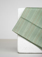 Handwoven Aqua Blue Silk Pocket Square