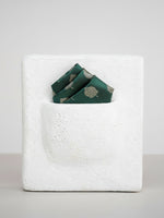 Handwoven Teal Blue Silk Pocket Square