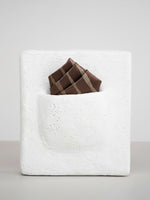 Handwoven Dusty Mauve Georgette Pocket Square