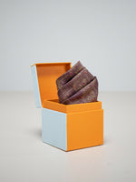 Handwoven Purple Silk Pocket Square