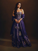The 'Stay With Me' Lehenga in Purple