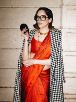 The Red Snapper Saree