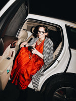 The Red Snapper Saree