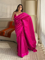 Pink Cosmo Saree