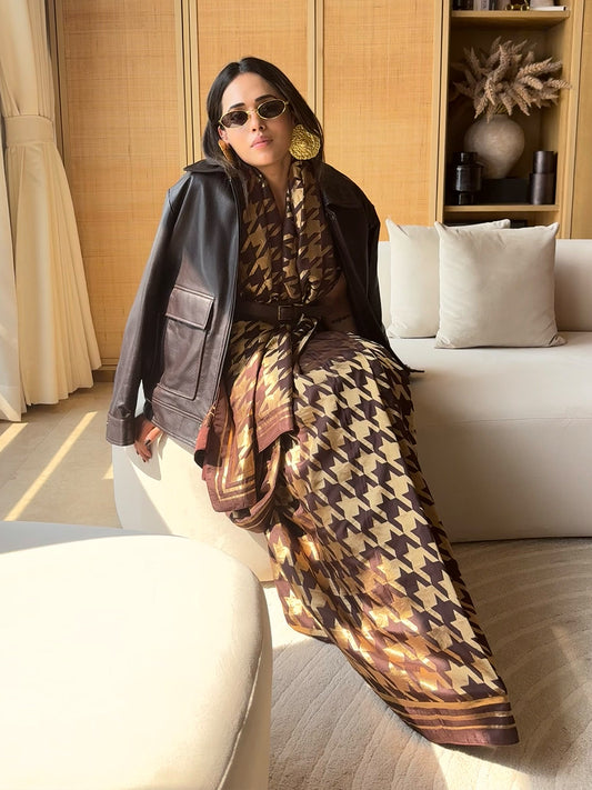 Espresso Gerum Saree