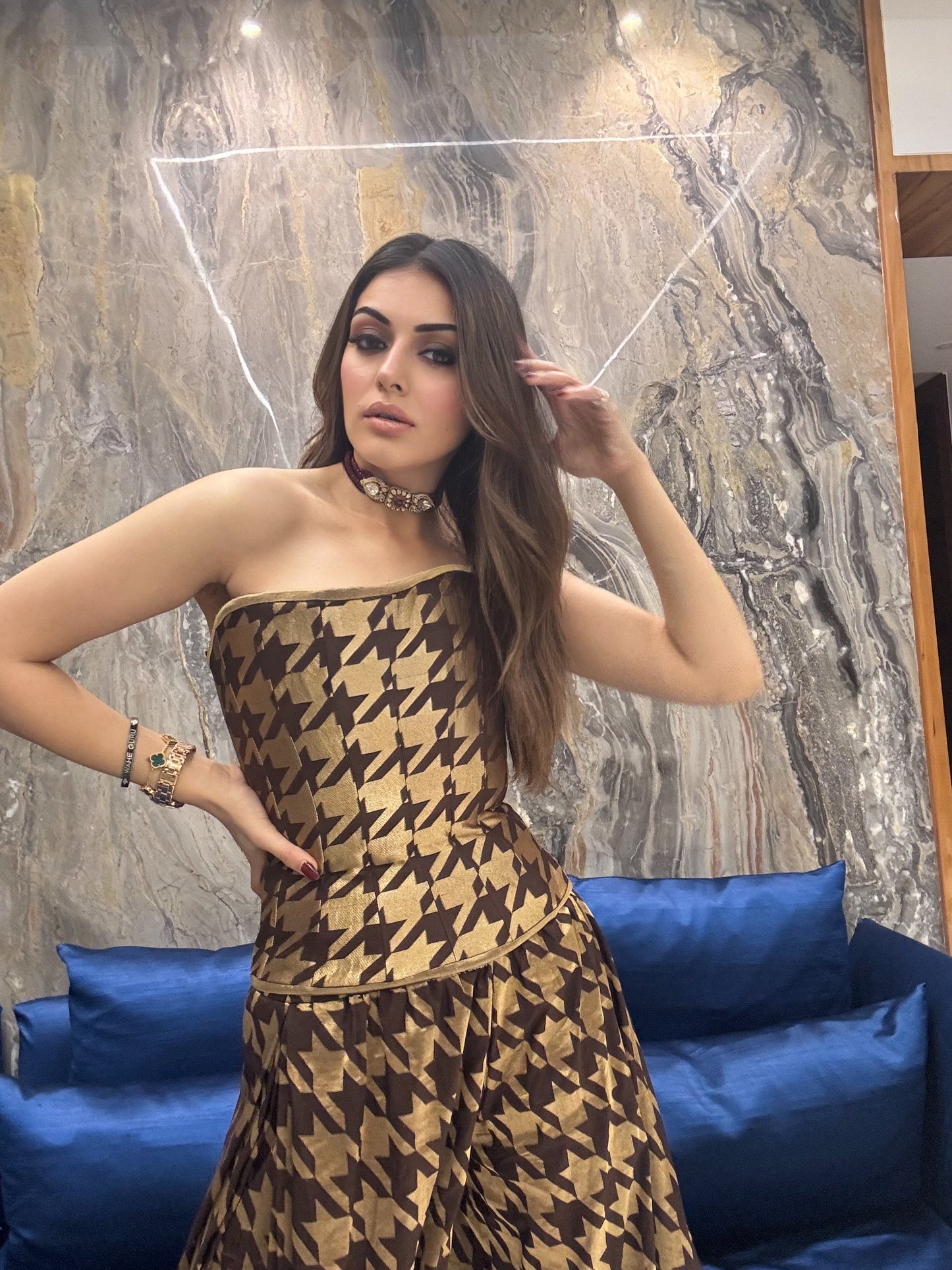 Espresso Gerum Co-ord Set