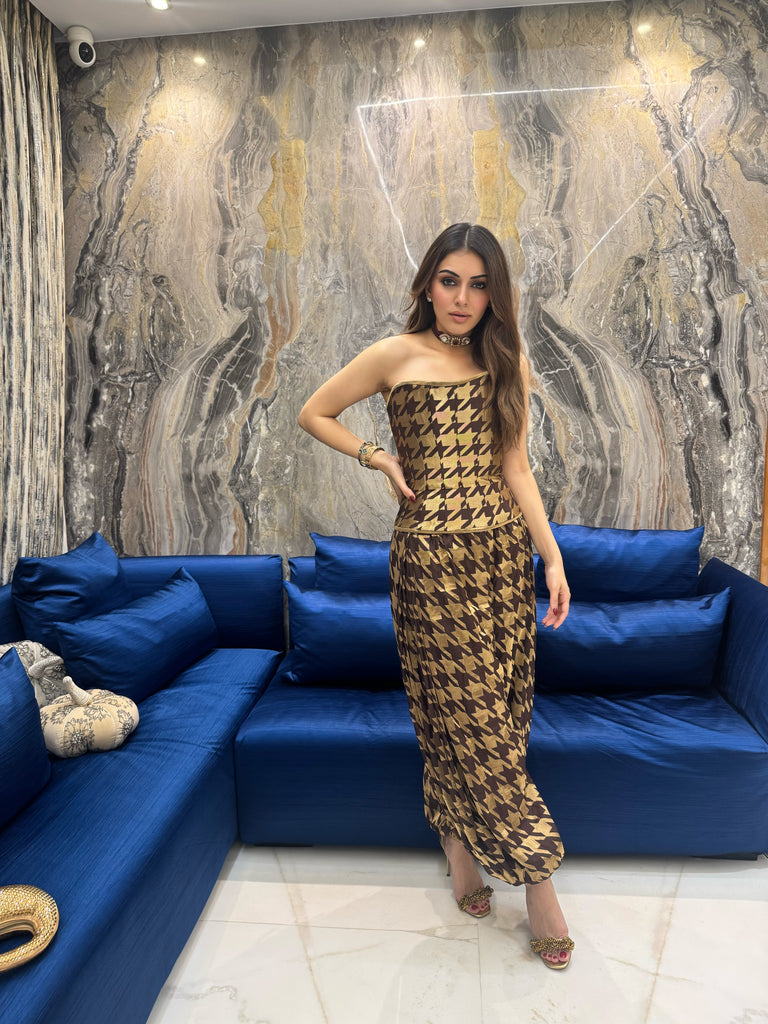 Espresso Gerum Co-ord Set