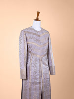 Handwoven Grey Silk Set