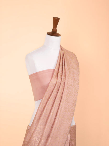 Handwoven Pink Silk Saree