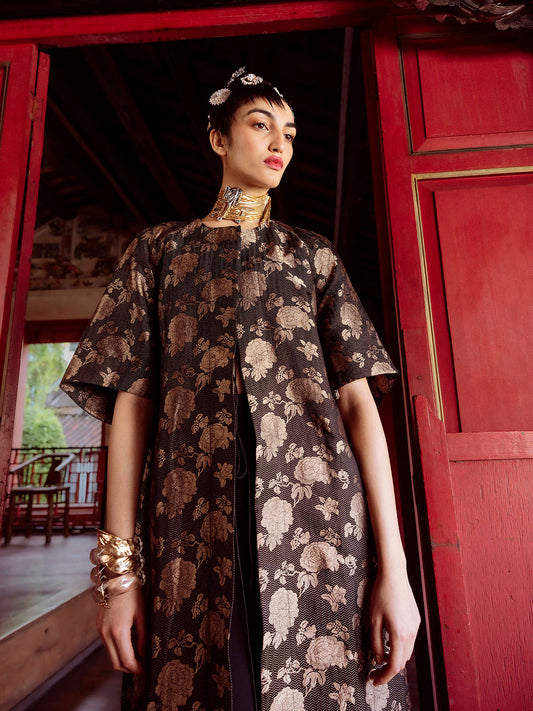 Handwoven Noir Jacket