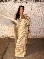 Ivory Gerum Saree