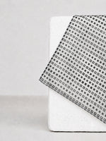 Black & White Banarasi Pocket Square