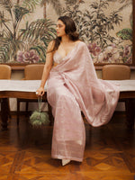 The Eden Saree In Mauve