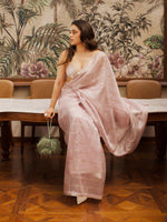 The Eden Saree In Mauve