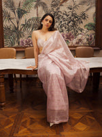 The Eden Saree In Mauve