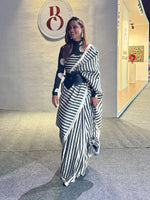 The Candy Cane Saree