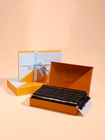 Handwoven Black Striped Satin Silk Saree