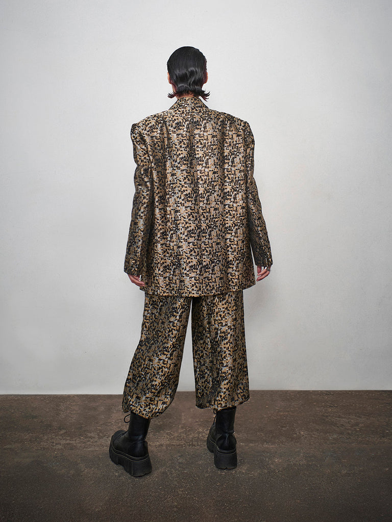 Black Meghabyte Pants