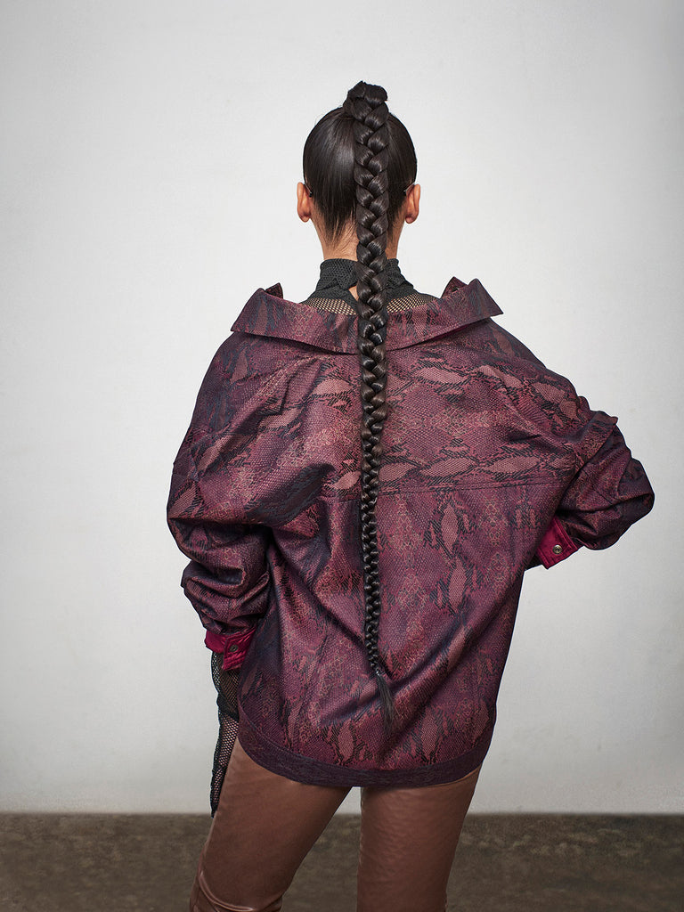 Wine Cobra Jacket