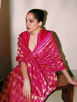 Rani Pink Gerum Saree