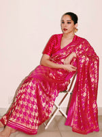 Rani Pink Gerum Saree