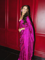 Rani Pink Cher Saree