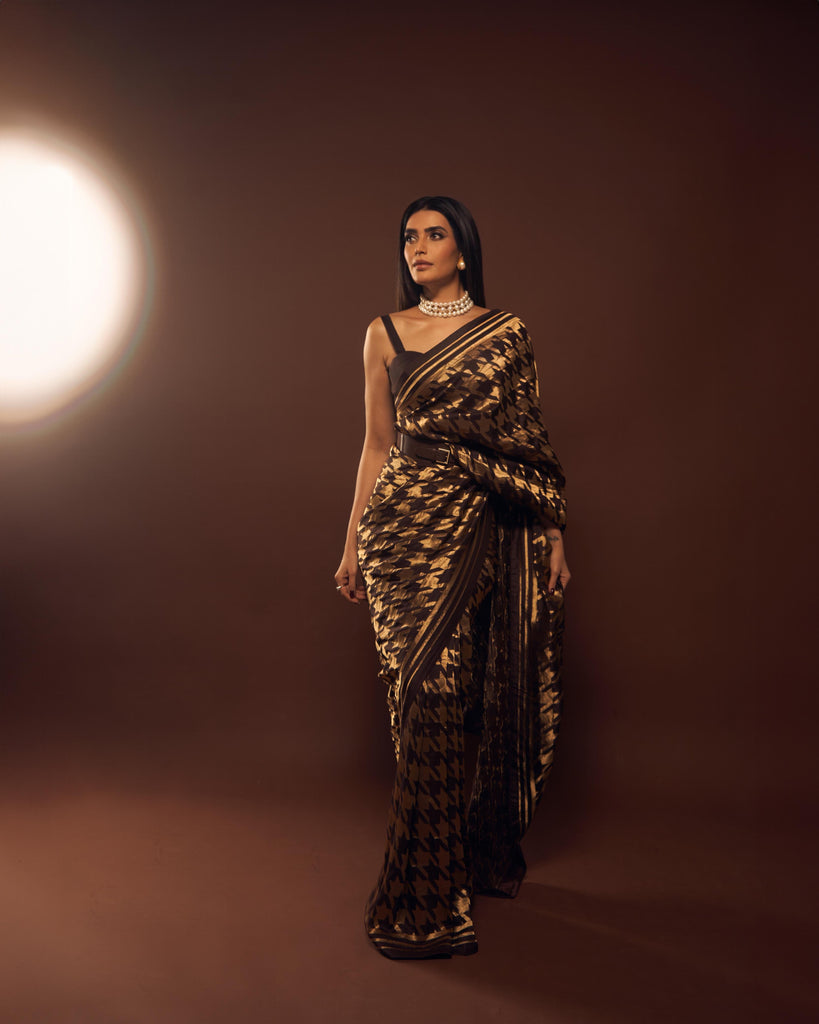 Espresso Gerum Saree