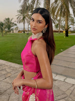 Handwoven Deep Pink Saree