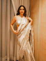 The Jenna Saree In Champagne