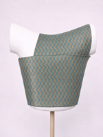 Handwoven Bottle Green Banarasi Emboss Blouse Fabric
