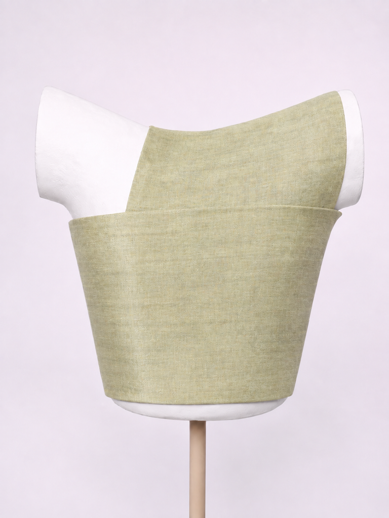 Handwoven Soft Gold Blouse Fabric