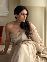 Handwoven Antique Tissue Saree