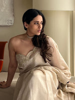 Handwoven Antique Tissue Saree