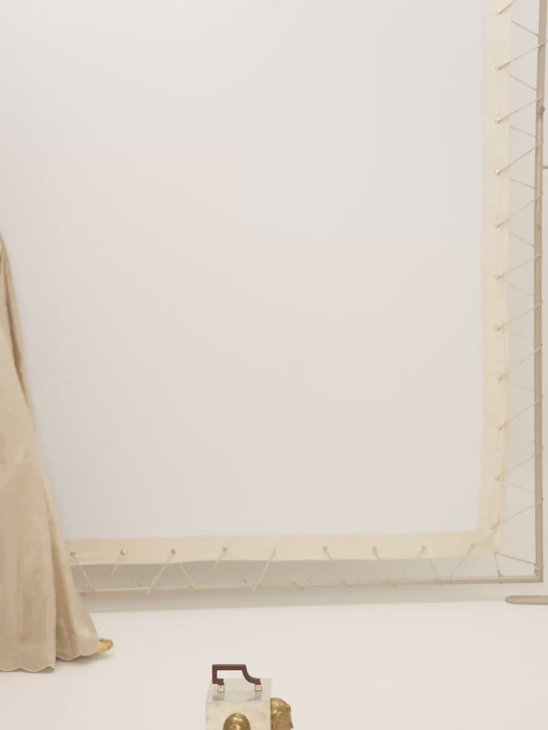 The Jenna Saree In Champagne